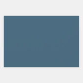 Solid color gift sheets , Christmas gift wrapping Geschenkpapier Set (Vorderseite 3)