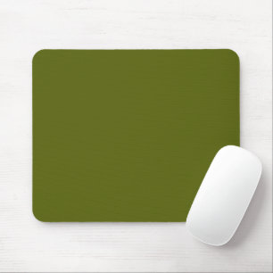 Solid color grape vine dark green mousepad
