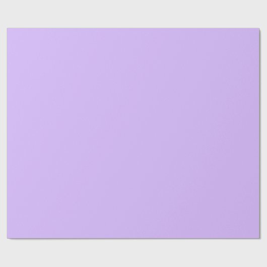 Solid color lavender purple geschenkpapier (Flach)