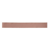 Solid Color Mocha Beige Neutral Hex B17868 Satinband (Vorderseite)