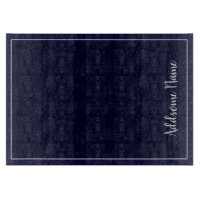 Solid color Navy Blue Kitchen Cutting Board