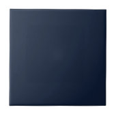 Solid color navy deep sea blue fliese (Vorderseite)