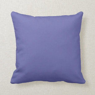 Solid Color purple blue periwinkle Kissen