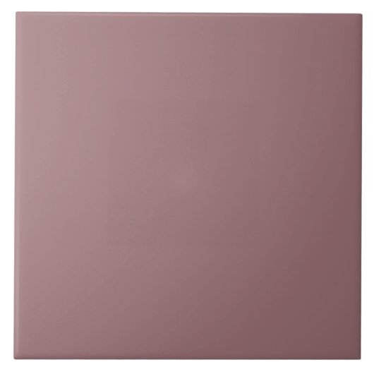 Solid Color Regal Rose 9E7478 Fliese (Vorderseite)