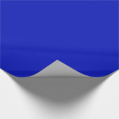 Solid Color: Royal Blue Geschenkpapier (Ecke)