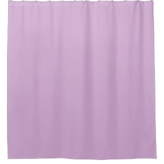 Solid color soft orchid pastel purple lilac duschvorhang