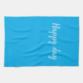 Solid Color Text Template  Geschirrtuch (Horizontal)