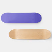 Solid Cornflower Blue Skateboard (Horizontal)