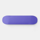 Solid Cornflower Blue Skateboard (Horizontal)