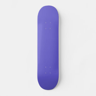 Solid Cornflower Blue Skateboard