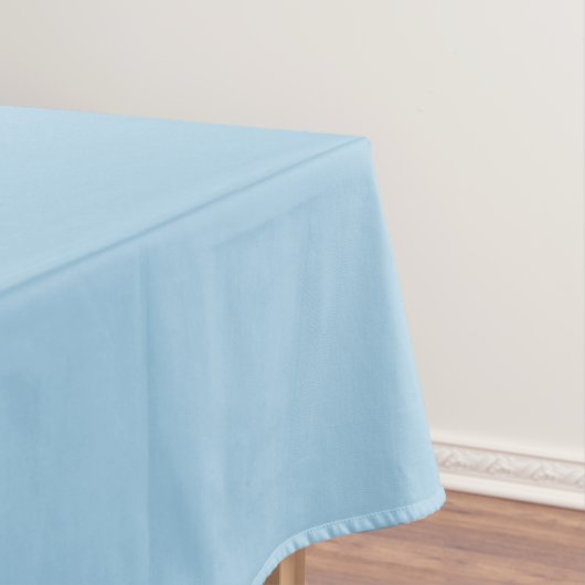 Solid Cornflower Blue Tischdecke (Beispiel)