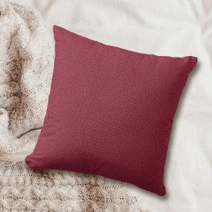 Solid Cranberry Kissen