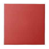 Solid Crimson Red Color | #C83730 Fliese (Vorderseite)