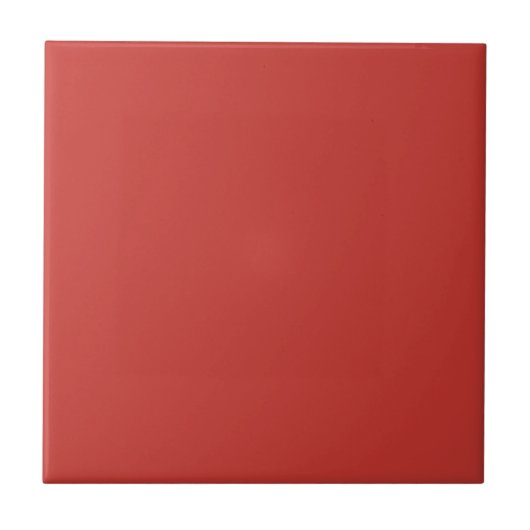 Solid Crimson Red Color | #C83730 Fliese (Vorderseite)