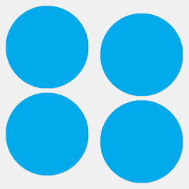 Solid Cyan Blue Background  Etiketten