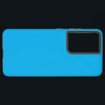 Solid Cyan Blue Background | Summer Minimal Style Samsung Galaxy Hülle<br><div class="desc">Bold solid cyan blue background with minimal texture – perfect for summer designs, travel vibes, and fresh starts. Infuse your designs with a refreshing burst of color using this Solid Cyan Blue Background featuring a clean, minimalist texture. Perfectly capturing the vibrant, carefree essence of summer, this versatile backdrop evokes the...</div>