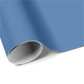 Solid Dark Blue Pastel Oster - 30" x 6' Roll Geschenkpapier (Rolleneckpunkt)