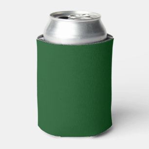 Solid Dark Forest Green Color Dosenkühler