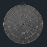 Solid Dark Gray Dartboard Dartscheibe<br><div class="desc">Cool minimalistische Vollfarbenplatte. Entworfen in Washington Staat,  USA für Ihr Vergnügen. Danke,  dass du unabhängige Künstler unterstützt hast!</div>