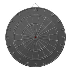 Solid Dark Gray Dartboard Dartscheibe