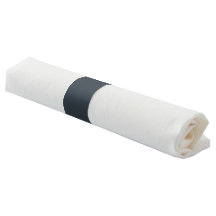 Solid Dark Gray Napkin Band