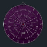 Solid Dark Lila Dartboard Dartscheibe<br><div class="desc">Sehr coole Vollfarbendartplatine in Aubergine lila. Entworfen in Washington Staat, USA für Ihr Vergnügen. Danke, dass du unabhängige Künstler unterstützt hast!</div>