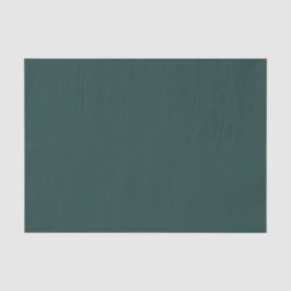 SOLID DARK TEAL SEIDENPAPIER