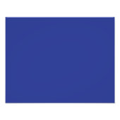 Solid Deep Blue Backdrop | Bold Minimalist Design Fotodruck (Vorne)