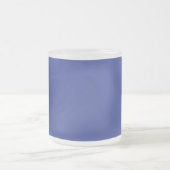 Solid Deep Blue Backdrop | Bold Minimalist Design Mattglastasse (Mittel)