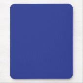 Solid Deep Blue Backdrop | Bold Minimalist Design Mousepad (Vorne)