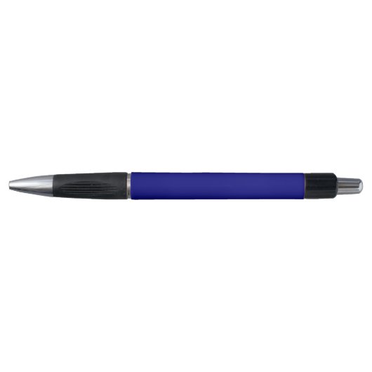 Solid Deep Blue Color Stilvolle Emmy Kugelschreiber (Vorderseite)