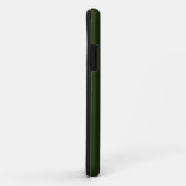 Solid deep forest green Case-Mate iPhone hülle (Hinten/Rechts)