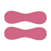 Solid Deep Medium Pink Farbe Baseball (Paneele)