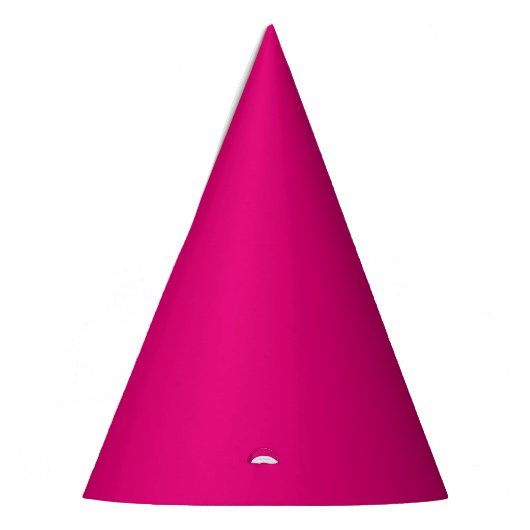 Solid deep pink partyhütchen (Links)