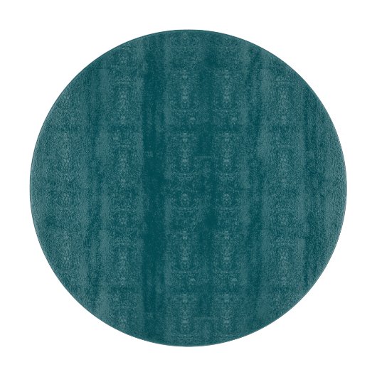 Solid deep teal schneidebrett (Vorderseite)