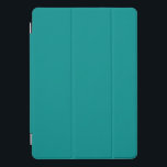 Solid dunkle Cyan aquamarin iPad Pro Cover<br><div class="desc">Solid Farbe dunkle Cyan aquamarines Design.</div>