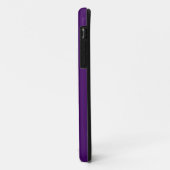 Solid dunkle Violette lila Case-Mate iPhone Hülle (Hinten/Links)
