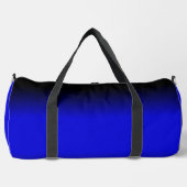 Solid Electric Blue Duffle Bag (Vorderseite)
