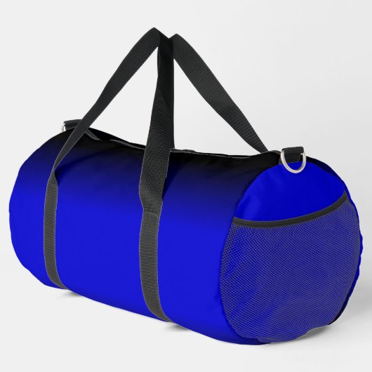 Solid Electric Blue Duffle Bag (Rechte Ecke)