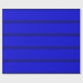 Solid Electric Blue Geschenkpapier (Flach)