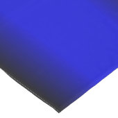 Solid Electric Blue Großer Tischläufer (Ecke)