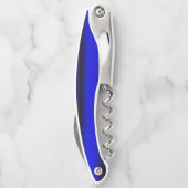 Solid Electric Blue Kellnermesser (Rückseite)
