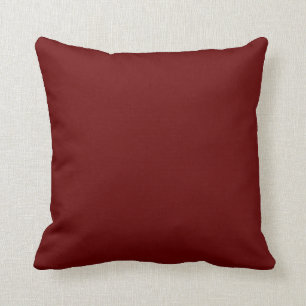 Solid-Farbe Burgundy Rotes Kissen Kissen