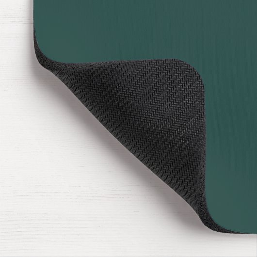 Solid Farbe schlicht dunkelgrün Mousepad (Ecke)