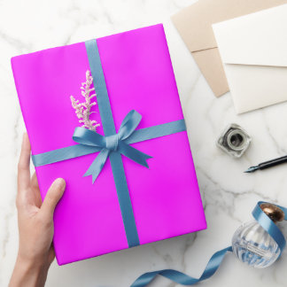 Solid fluoreszierende leuchtende Neon-Kruste rosa Geschenkpapier