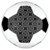 Solid Four Star Circle Cross von Kenneth Yoncich Fußball (Gedreht)