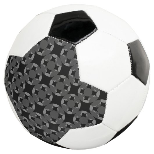 Solid Four Star Circle Cross von Kenneth Yoncich Fußball (Dreiviertel)
