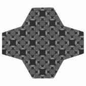 Solid Four Star Circle Cross von Kenneth Yoncich Fußball (Flach)