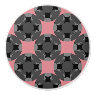 Solid Four Star Circle Cross von Kenneth Yoncich Keramikknauf