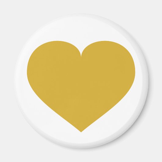 Solid Gold Heart Magnet (Vorne)